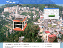 Tablet Screenshot of hotelkasturi.com